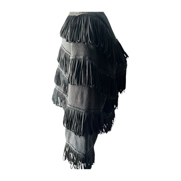 INC Boho fringe cropped jacket size L
Hook and eye closure - Picture 3 of 5